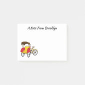 Cartoon van pedicab rickshaw post-it® notes (Voorkant)