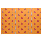 cartoon van rockgitaarweefsel stof (Fat Quarter)