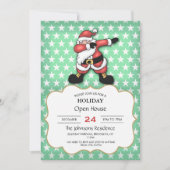 Cartoon van Santa claus Kaart (Voorkant)