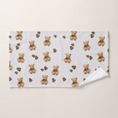 cartoon van schattig beer bad handdoek (Handdoek)