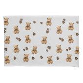 cartoon van schattig beer kussensloop (Voorkant)