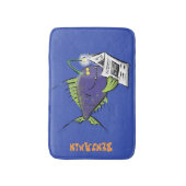 Cartoon van schimmelvis badmat (Voorkant Verticaal)