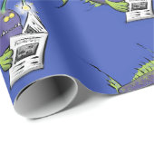 Cartoon van schimmelvis cadeaupapier (Rol Hoek)