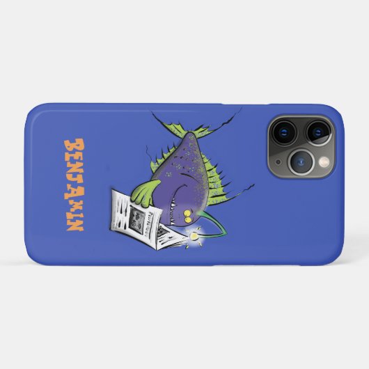 Cartoon van schimmelvis Case-Mate iPhone case (Achterkant (horizontaal))