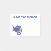 Cartoon van schimmelvis post-it® notes (Voorkant)