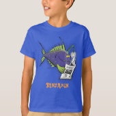 Cartoon van schimmelvis t-shirt (Voorkant)