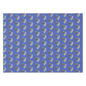 Cartoon van schimmelvis tafelkleed (Voorkant (Horizontaal))