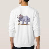 Cartoon van sweatshirts Triceratops Trui (Achterkant)