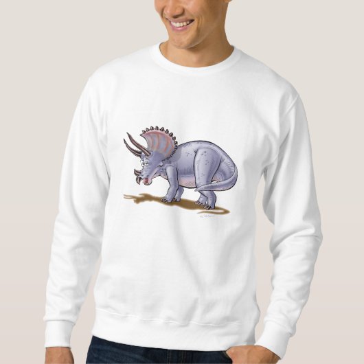 Cartoon van sweatshirts Triceratops Trui (Voorkant)