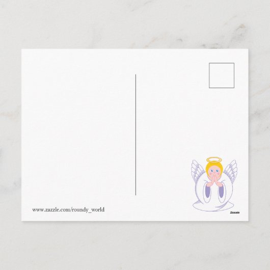 Cartoon van "The Three Kings" / "Three Wise Mannen Feestdagenkaart (Achterkant)