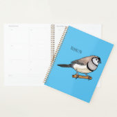 Cartoon van tweekleppige vinkvogels planner (Display)