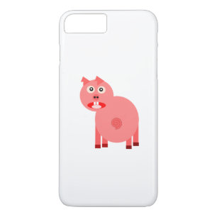 Cartoon van varkens met varkensverzorging Case-Mate iPhone case