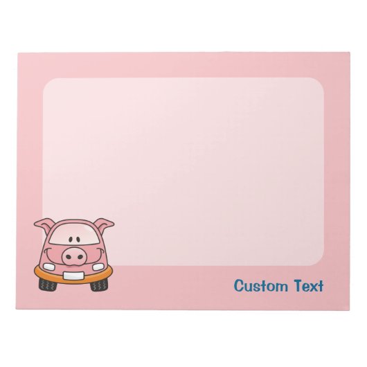 Cartoon van varkens Notitieblok (Voorkant)