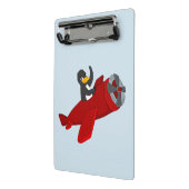 Cartoon van vliegpinguïn mini-klembord mini klembord (Angled2)