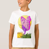 Cartoon van vlinder t-shirt (Voorkant)