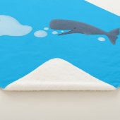 Cartoon van zeepbellenbels voor de walvisvangst sherpa deken (3/4)