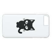 Cartoon van zwarte katten Case-Mate iPhone case (Achterkant (Horizontaal))