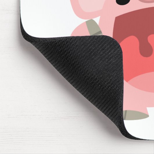 Cartoon Varkens Mousepad:) Muismat (Hoek)