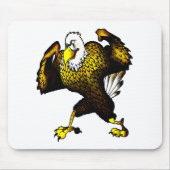 Cartoon vechtarend muismat (Voorkant)