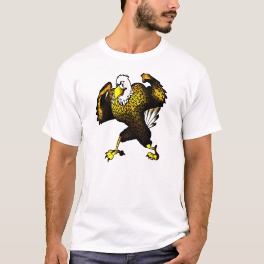 Cartoon vechtarend t-shirt (Voorkant)