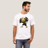 Cartoon vechtarend t-shirt (Voorkant volledig)