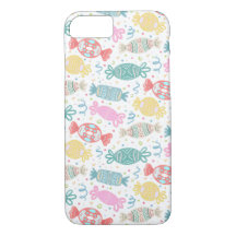 Cartoon, veelkleurige feestsnoepjes