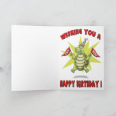 Cartoon Verjaardagskaarten: Kom en Speel II Kaart (Binnen)