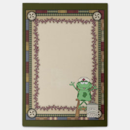 Cartoon Verpleegster Kikker Post-it-notes Post-it® Notes
