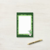 Cartoon Verpleegster Postit notitieblok Post-it® Notes (Op bureau)