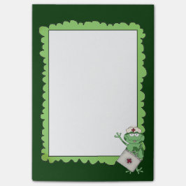 Cartoon Verpleegster Postit notitieblok Post-it® Notes