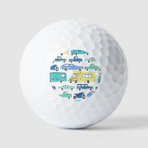 Cartoon vervoer: City Kinderen plezier. Golfballen