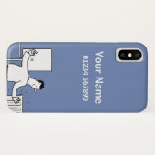 Cartoon verwarmings- en leidingthema Case-Mate iPhone case (Achterkant (horizontaal))