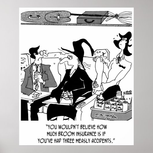 Cartoon verzekering 5221 poster (Voorkant)