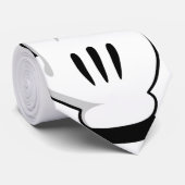 cartoon vinger stropdas (Opgerold)