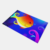 Cartoon vis deurmat (Schuin)