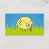 Cartoon visitekaartje (Achterkant)