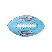 Cartoon vliegtuig american football (Voorkant)