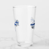 Cartoon vliegtuig glas (Rechts)