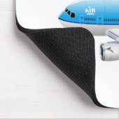 Cartoon vliegtuig muismat (Hoek)