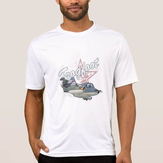 Cartoon vliegtuig t-shirt (Voorkant)