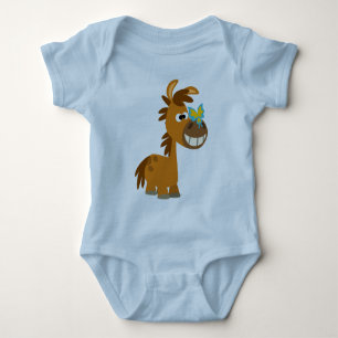 Cartoon vlinder Baby Romper