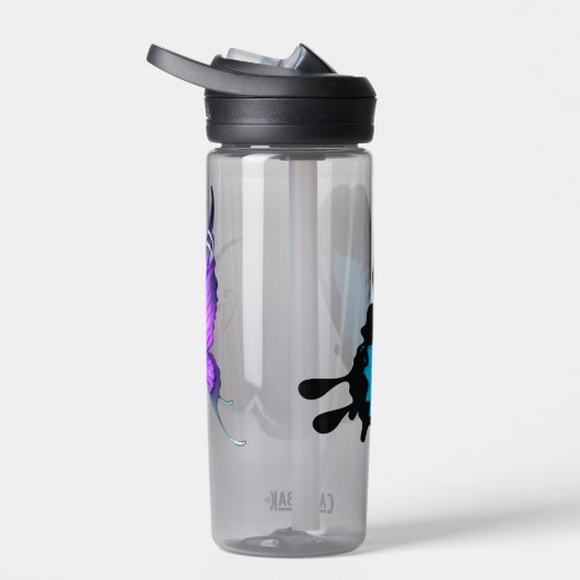 Cartoon vlinder 🦋 waterfles (Rechts)
