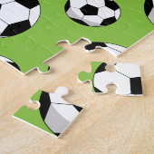 Cartoon Voetbal Patroon Legpuzzel (Zijkant)