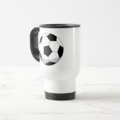 Cartoon Voetbal Reisbeker (Voorkant links)