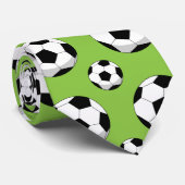 Cartoon Voetbal Stropdas (Opgerold)