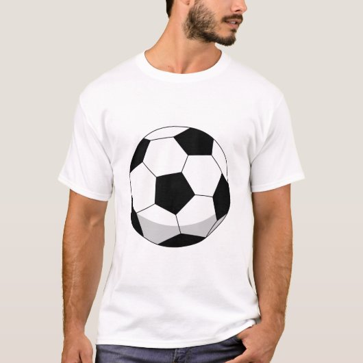 Cartoon Voetbal T-shirt (Voorkant)