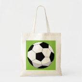 Cartoon Voetbal Tote Bag (Voorkant)