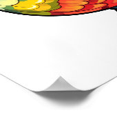 Cartoon vogelillustratie poster (Hoek)