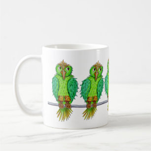 Cartoon Vogels Koffiemok