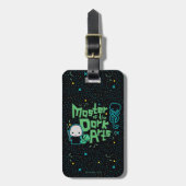 Cartoon Voldemort - Master of the Dark Arts Bagagelabel (Voorkant verticaal)